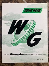 1955 Western Gear Corporation Newsletter Brochure Bell Anti-Submarine Helicopter