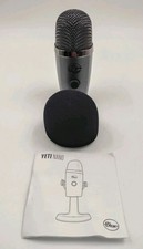 Blue Yeti Nano Premium USB Microphone - Black With Foam Head Cover No Base 