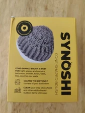 Synoshi Cone-Shaped Replacement Brush Head Double Pack - New - Two Heads in Box