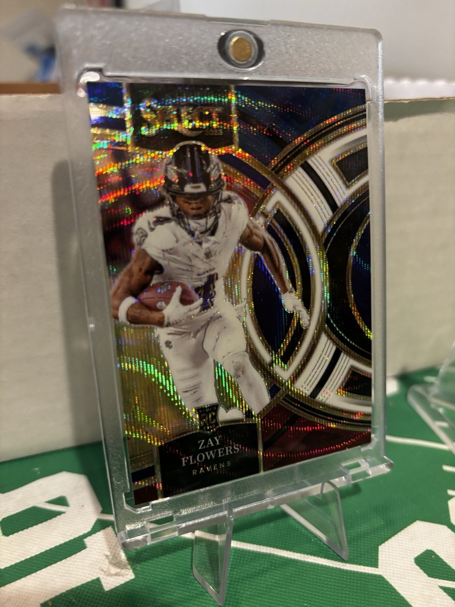 2023 Panini Select - Premier Level Zay Flowers #157 Tri-Color