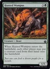 Hunted Wumpus BBD 202 Normal English NM - MTG