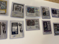 Dallas Cowboys Gold, Cracked Ice Auto RC Lot - Sam Williams Jalen Brooks Tolbert