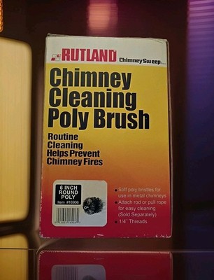 Rutland Chimney Sweep Cleaning Brush 6'' 16906 - BRAND NEW