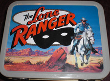 THE LONE RANGER MINI TIN METAL LUNCHBOX 2001 CHEERIOS 60th ANNIVERSARY PROMO