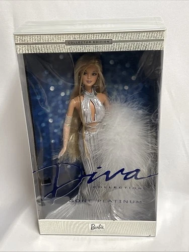 Barbie Diva Collection Gone Platinum 2001 NIB Sealed
