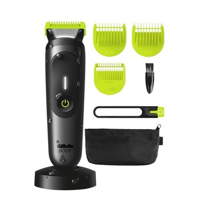 GILLETTE Labs Body + Intimate Trimmer i7, Multigroomer, Schwarz