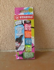Surligneurs - STABILO BOSS Mini - 6 teintes - Pointe biseauté