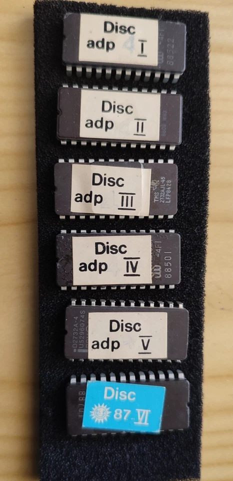 Merkur Disc Spielmodul-Eproms - Bild 1 von 1