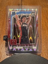 2024-25 Panini Donruss Kelel Ware Optic Rated Rookie Silver Seismic #P-221