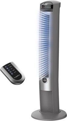 Oscillating Tower Fan with Remote,Quiet Floor Fans for Bedroom,42'',Silver T42951