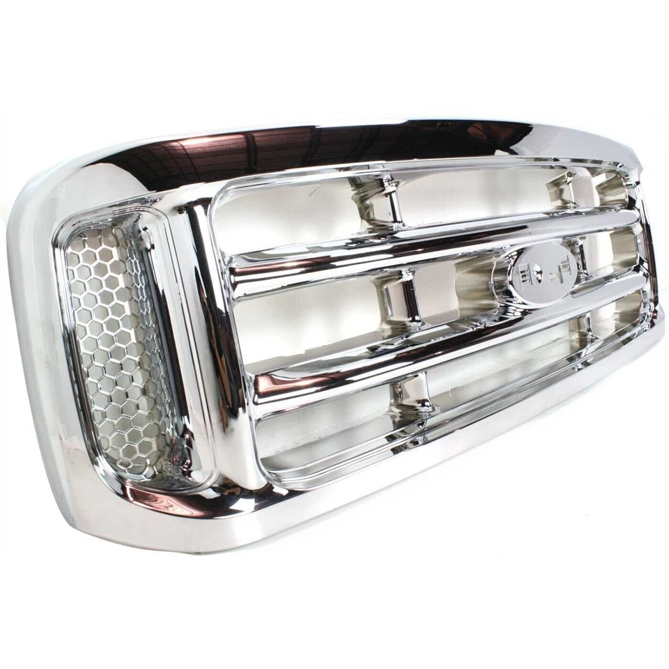 Rejilla para Ford F-250 Super Duty F-350 Super Duty 99-2004 plástico cromado Foto 3 de 4