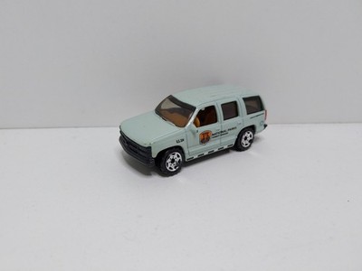 Matchbox 97 Chevrolet Tahoe SUV Chevy National Parks Ready For Action Modellauto