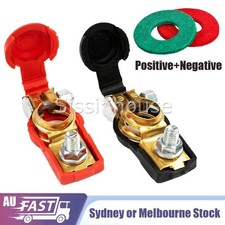 For Holden Positive+Negative Battery Terminal Commodore VT VU VX VY VZ VE NEW