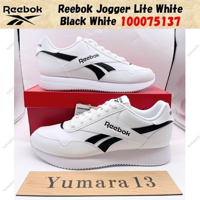 Reebok Jogger Lite White Black White 100075137 Men's Size