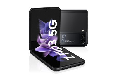 Samsung Galaxy Z Flip 3 5G 256GB Schwarz Android Smartphone 6,7'' AMOLED 12MP