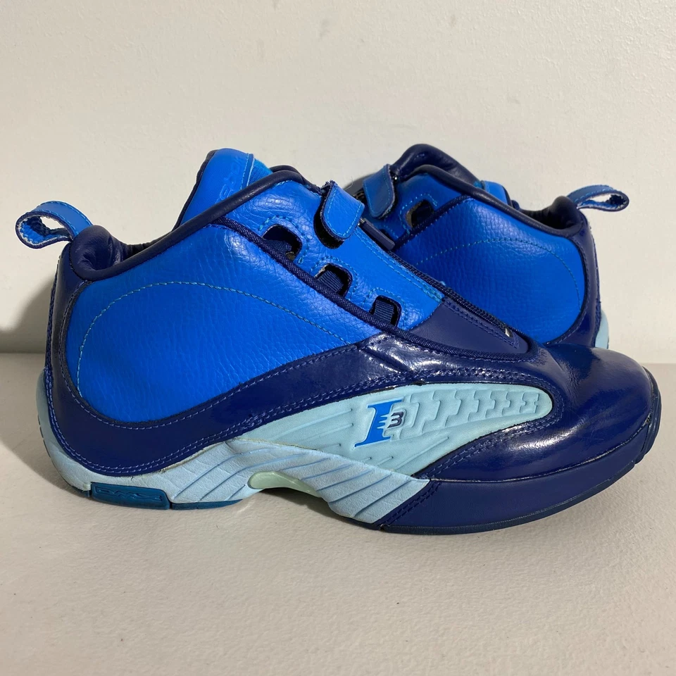 5.5 码 - 锐步 Iverson DMX I3 皇家蓝色运动鞋 Youth V52275 快速发货! — 第 2/4 张图片