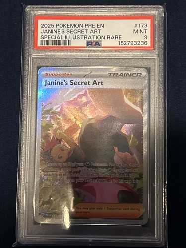 Janine's Secret Art graded PSA 9 for sale on eBay