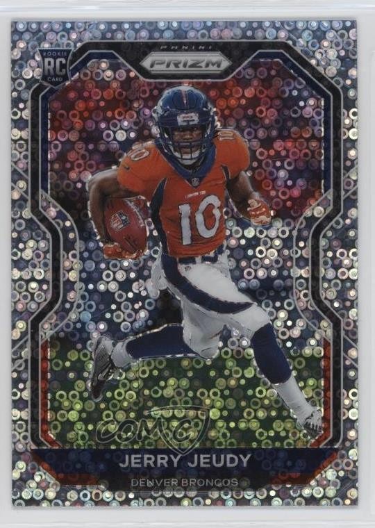 2020 Panini Prizm Rookie No Huddle Prizm Jerry Jeudy #314 Rookie RC 3tb