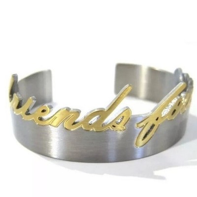 Rustic Cuff Friends Forever 2t cuff