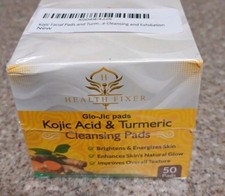 Kojic Acid  Turmeric Cleansing Pads - 50 pads