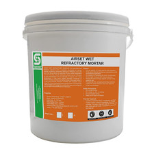 Mortero refractario Simond Store 15 libras - mezcla de mortero de alto calor - clasificación 2700F alta