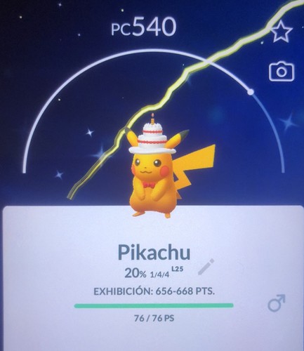Trade✨shiny Pikachu Cake Hat ✨Pokemon (Reg. Trade)
