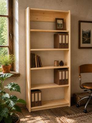 Regalsystem CHESS Regal Bücherregal Holz Kiefer massiv natur erweiterbar