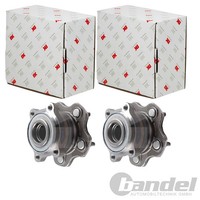 2X NK RADLAGER-SATZ Hinten Passend FÜR Infiniti EX FX G M Q50 Q60 Q70 QX50 QX70