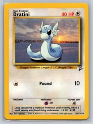 Dratini 38/130 Base Set 2 Uncommon