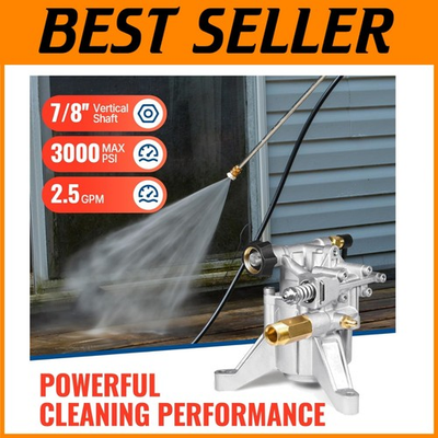 #ad Vertical Pressure Washer Pump Rear Inlet 7 8quot; Shaft $95.99