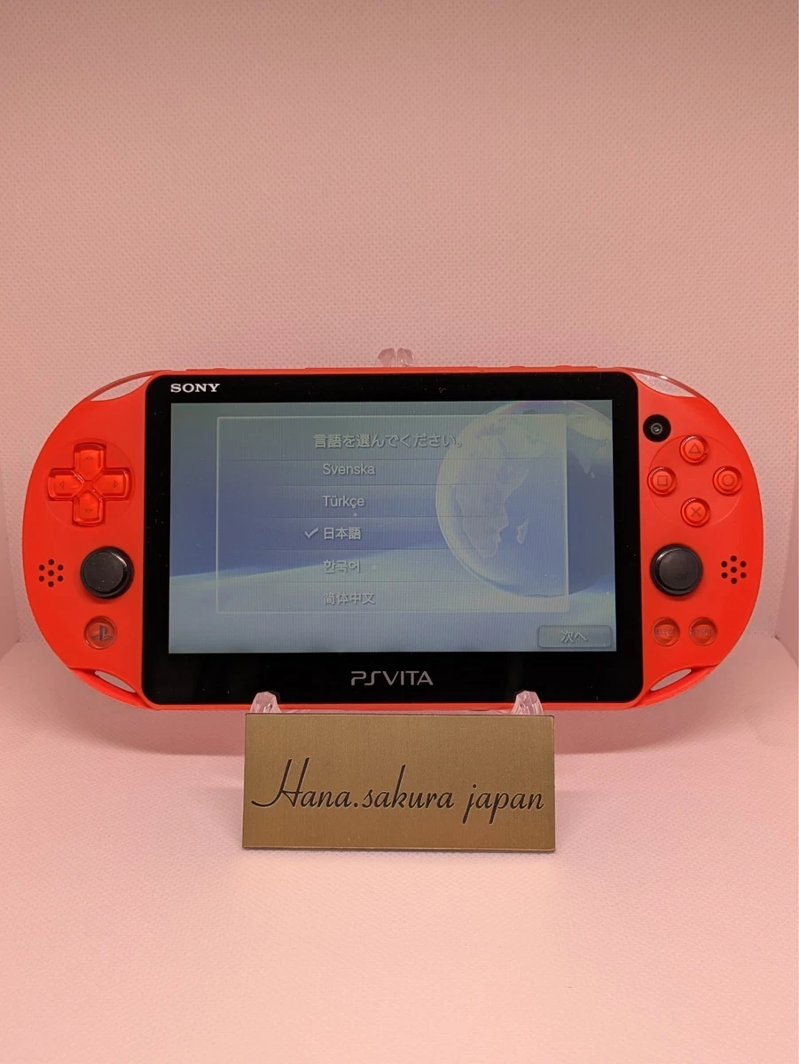 Sony PS Vita - PCH-2000 Orange Video Game Consoles for sale - eBay