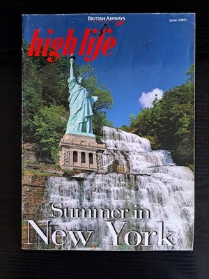 British Airways Highlife Bordmagazin Juni 1995 ''Summer in New York''