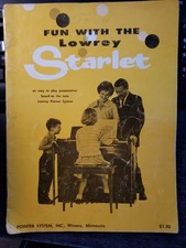 3 - Early "Lowrey" organ books  music 1958 - 1966