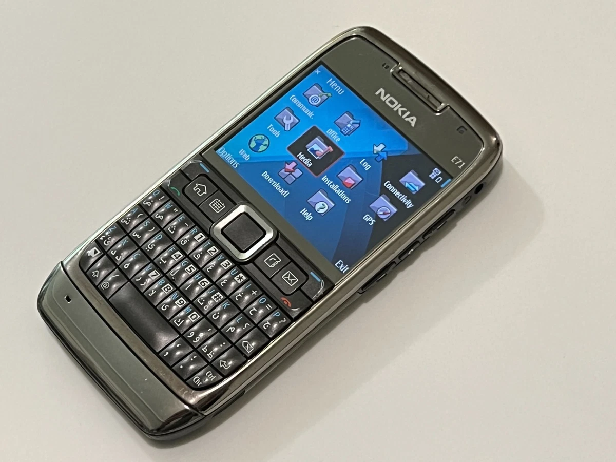 Nokia E71 Less Than 4 in Screen 110 MB Cell Phones & Smartphones