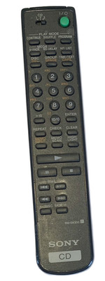 SONY RM-DX300 300 CD Changer REMOTE - WORKS GREAT - Genuine - OEM           (A1)