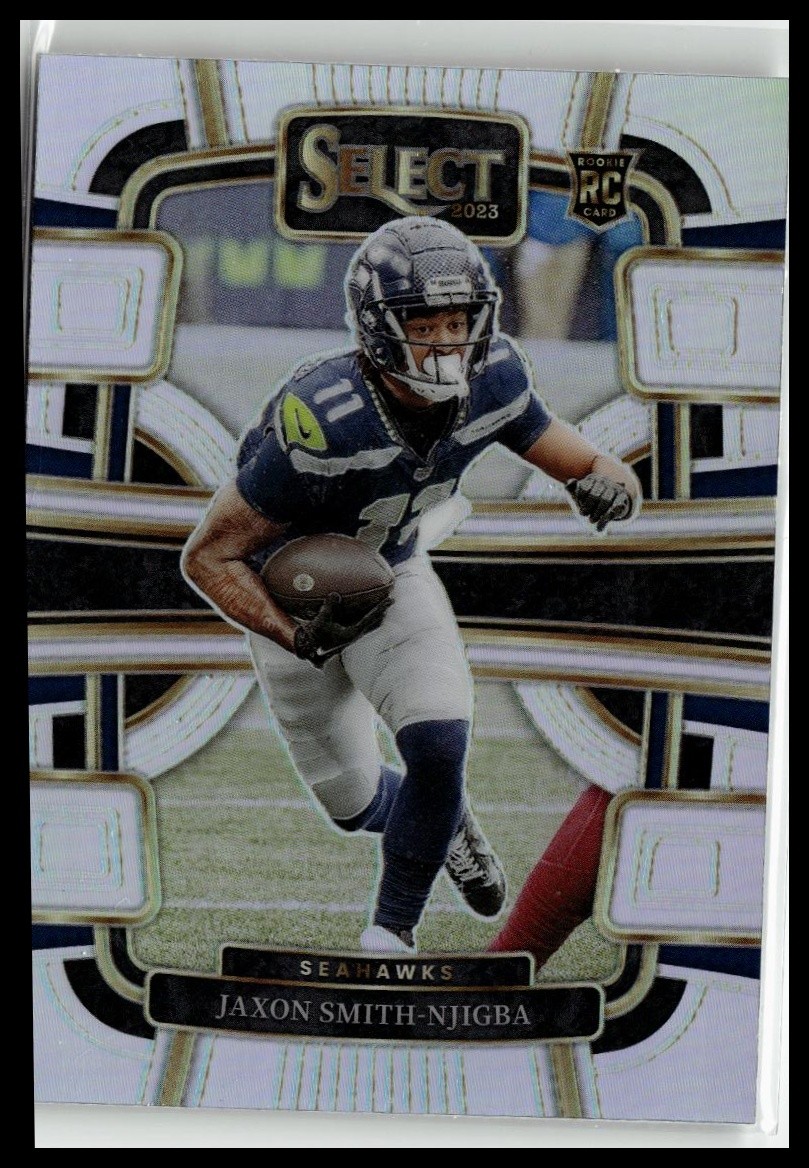 2023 Panini Select #87 Jaxon Smith-Njigba Silver Prizms