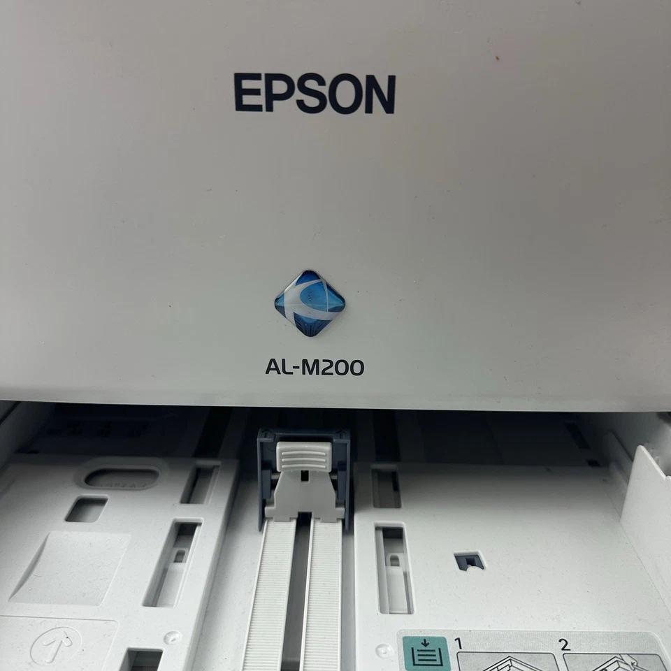 Epson WorkForce AL-M200dn Mono Laser Printer A4 USB ModelL721A No Leads UNTESTED - Image 4 of 4
