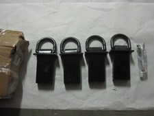 Heavy Duty Trailer D Rings 2x4 Stake Pocket Tie Down Anchors 18000lbs 4pack