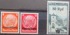 Deutsche Besetzungsausgaben Luxemburg, kleines Los