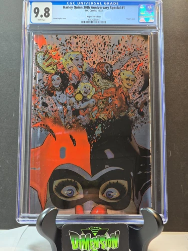 HARLEY QUINN 30TH ANNIVERSARY SPECIAL #1 ADAM HUGHES FOIL VARIANT CGC 9.8