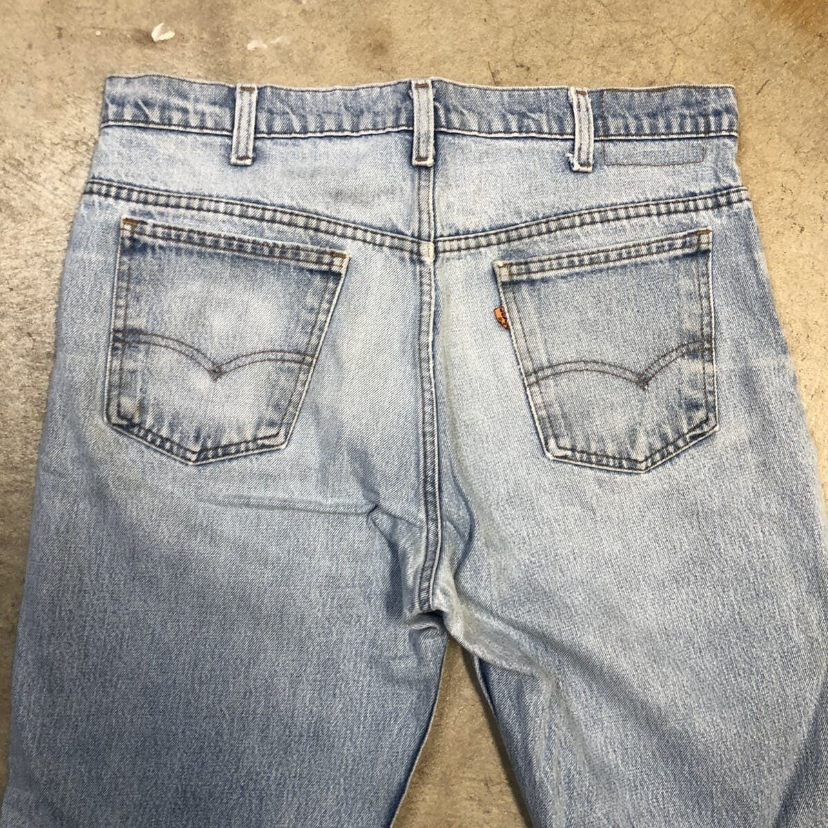 Vintage 70s Levi's Jeans Orange Tab Light Wash SF 207 | eBay