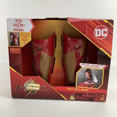 DC Comics The Flash Speed Force Runner Lights Sound Effects Shin Guard 2022 Toy