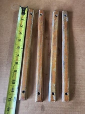 Vintage Chris Craft Teak? Wood  Boat Step Strips Accent Strips Trim 12" SEA RAY 