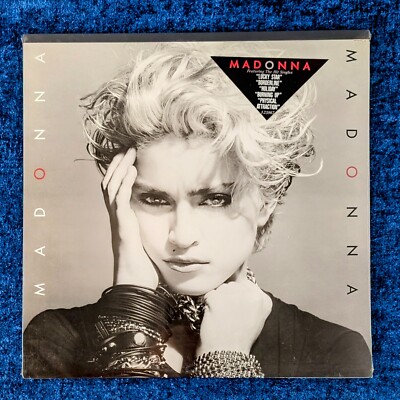 MADONNA SEALED SELF TITLED 12'' VINYL FIRST ALBUM SIRE US 1983 PROMO HYPE & CUT