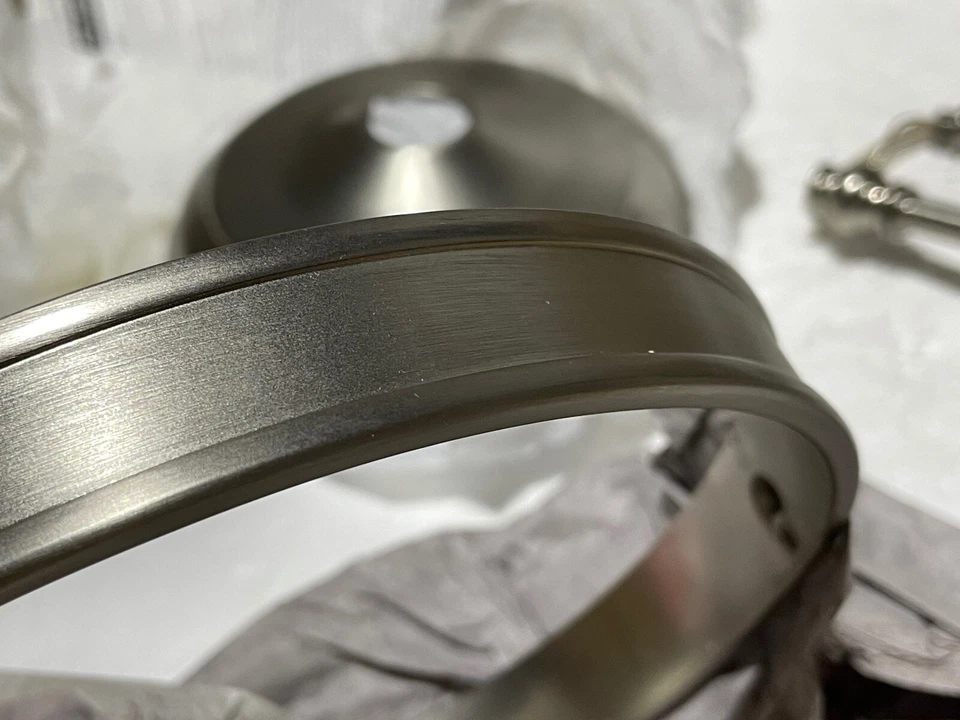 Linterna de tarro de campana de 3 luces Livex 5083-91 10", níquel cepillado Foto 4 de 4