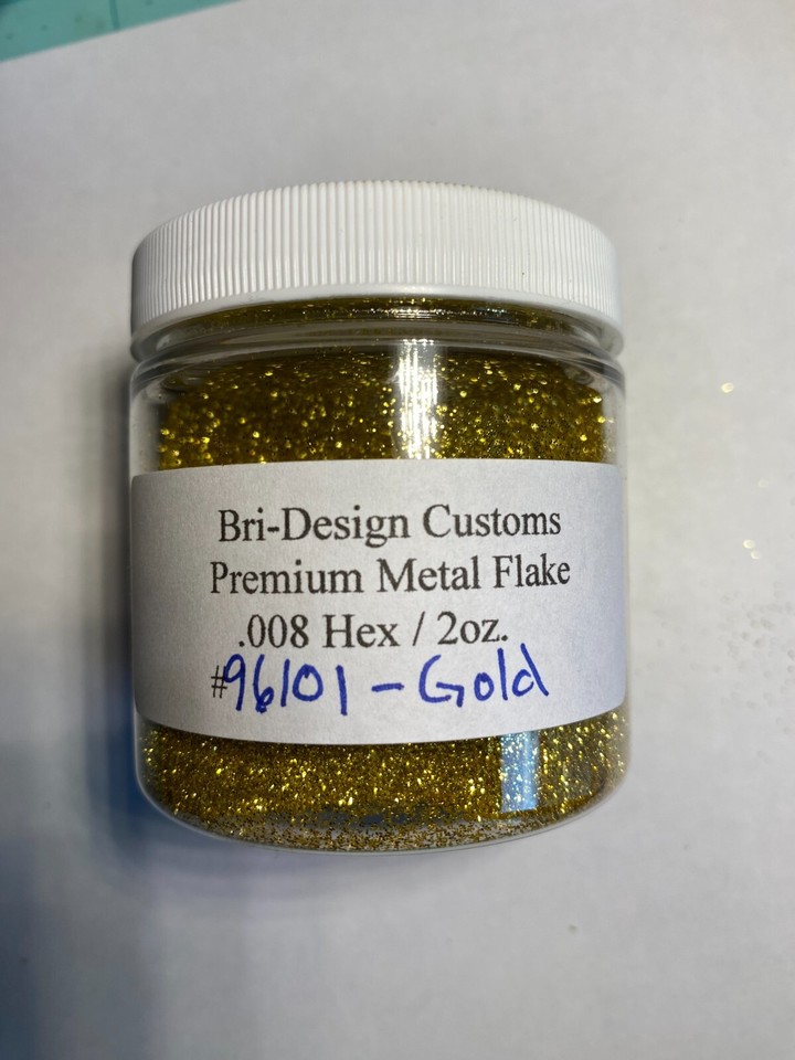 2oz Premium Metal Flake "Gold" .008 Automotive Paint Additive eBay