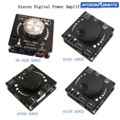 Bluetooth 5.0 Audio Digital Power Amplifier TPA3116D2 20WX2 50WX2 Stereo Board