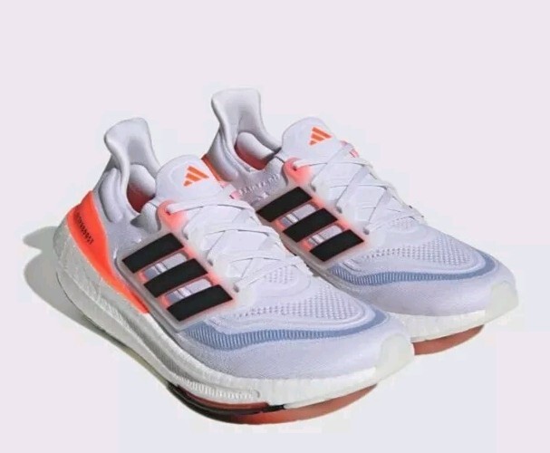 Size 6 - adidas UltraBoost Light White Solar Red Running Sneakers Marathon  | eBay