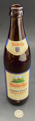  KLOSTER ANDECHS ANDECHSER WEISSBIER BEER BOTTLE VINTAGE