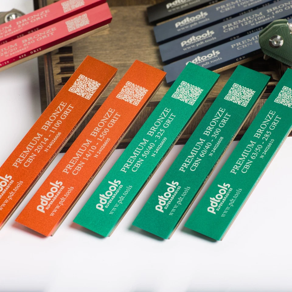 Piedra de afilar CBN 6Х1" BRONCE PREMIUM PDT Metálico Adhundido + Envío gratuito Foto 2 de 4